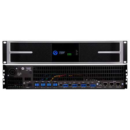 LEA Network Connect Series 1504 Power Amplifier | 4-Channel x 1500W 