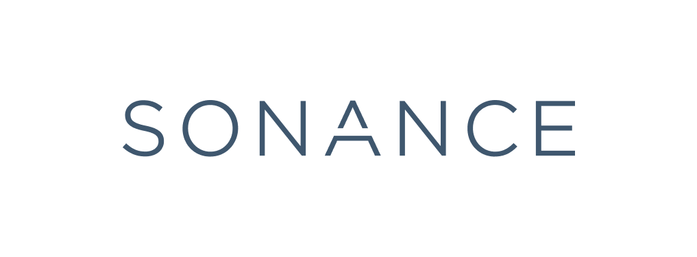 Click to Learn More about Sonance Brand Products Sonance Logo