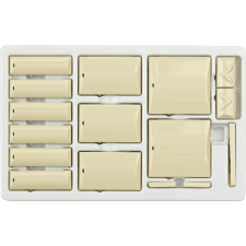 Control4® Decora Configurable Keypads Color Kit - Ivory 