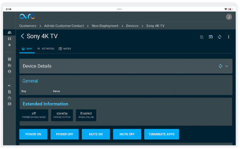 OvrC system health dashboards