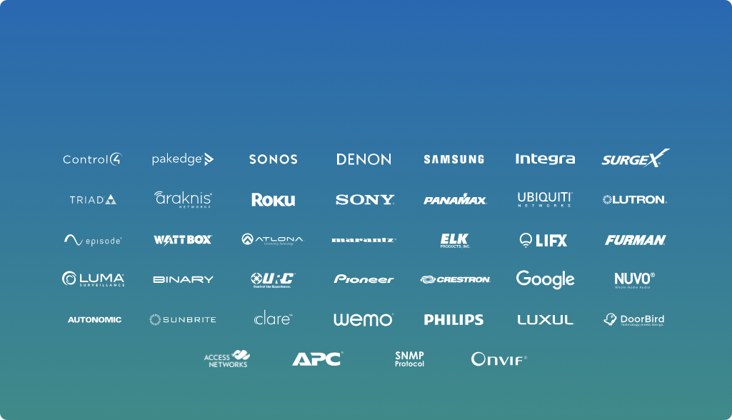 Control system logos that work with OvrC