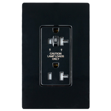 dimmable receptacle