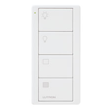 Lutron® Pico 4-Button 2-Group Light/Shade Icon Remote | Snap One