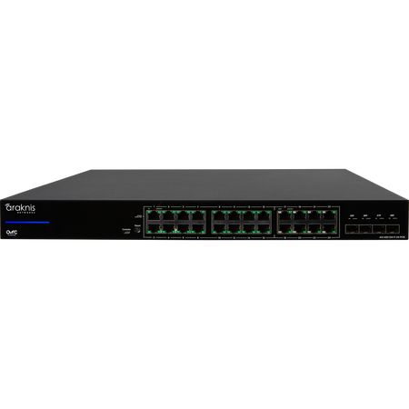 Araknis 420 Series PoE+ Network Switch - 16 or 24 Port - 24 | Front 