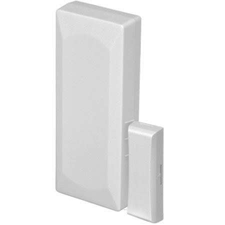 2GIG DW10E-345 eSeries Enhanced Thin Door Window with External Contact Support 