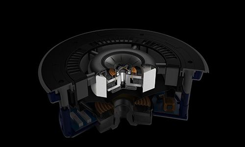 Inside splice of the Ci250RRM-THX speaker